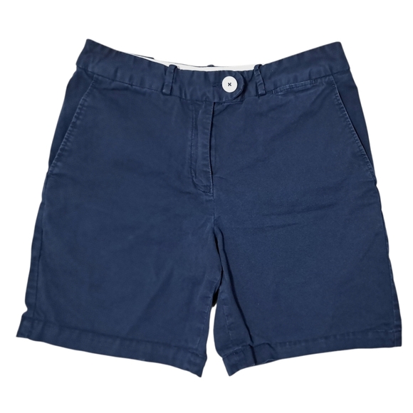 Lacoste Classic Navy Chino Shorts Size 26 - Picture 1 of 14